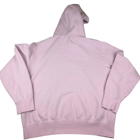 Polo Ralph Lauren Pink Hoodie Sweatshirt Size Medium - Picture 2 of 7